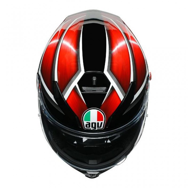 AGV K-5 S Tempest Black/Red