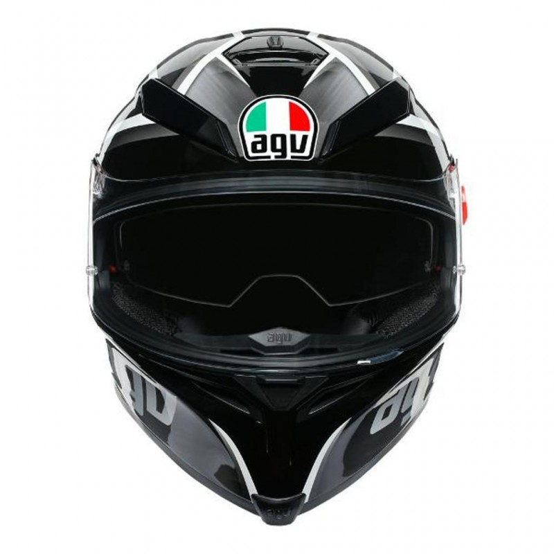 AGV K-5 S Tempest Black/Silver
