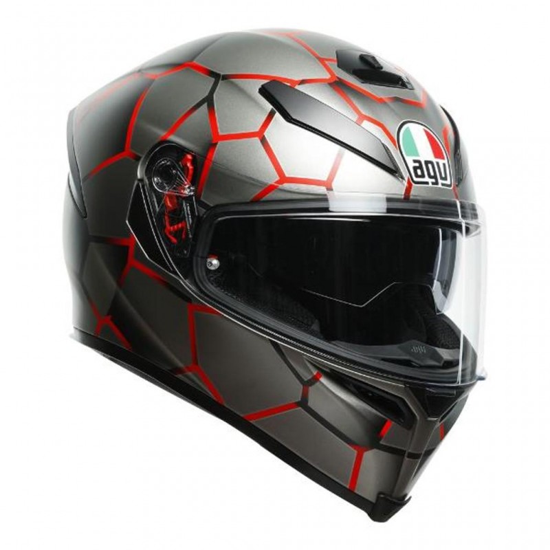 AGV K5 S Vulcanum Red