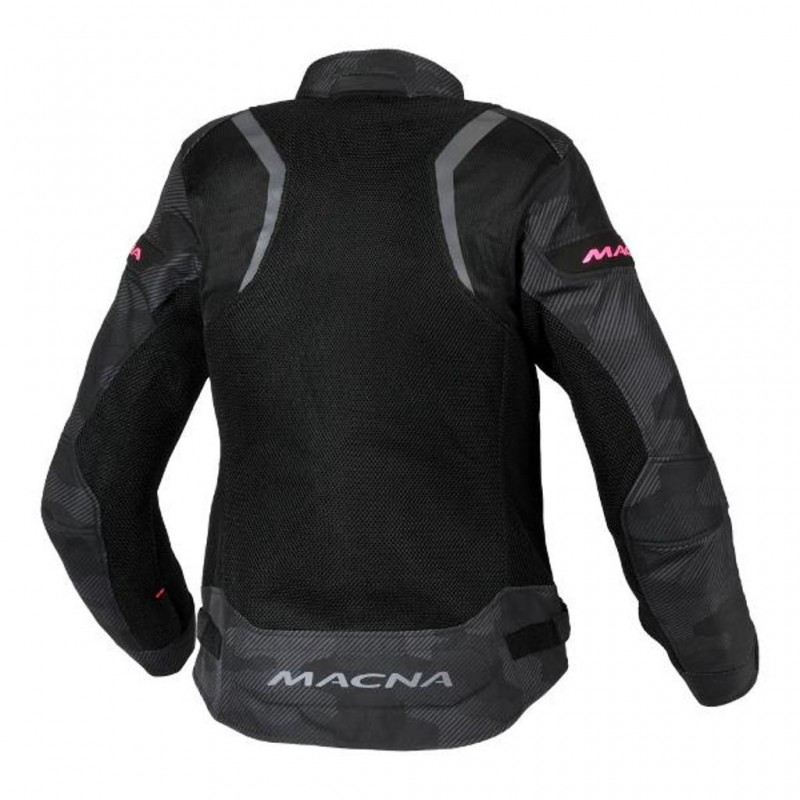 Macna Velotura Ladies Jacket Black/Grey/Camo