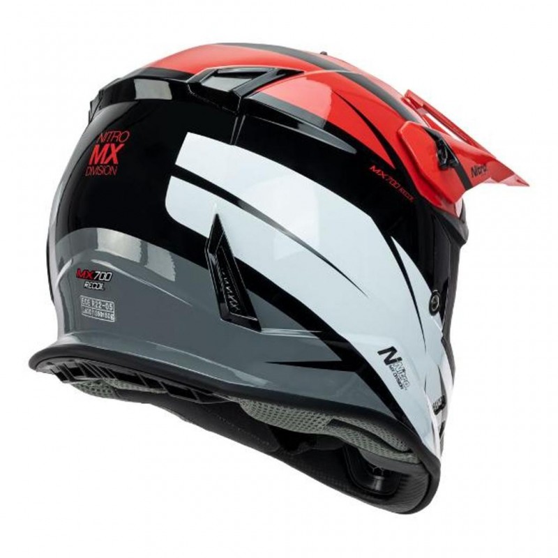 NITRO MX700 Youth Recoil Red/Black/White