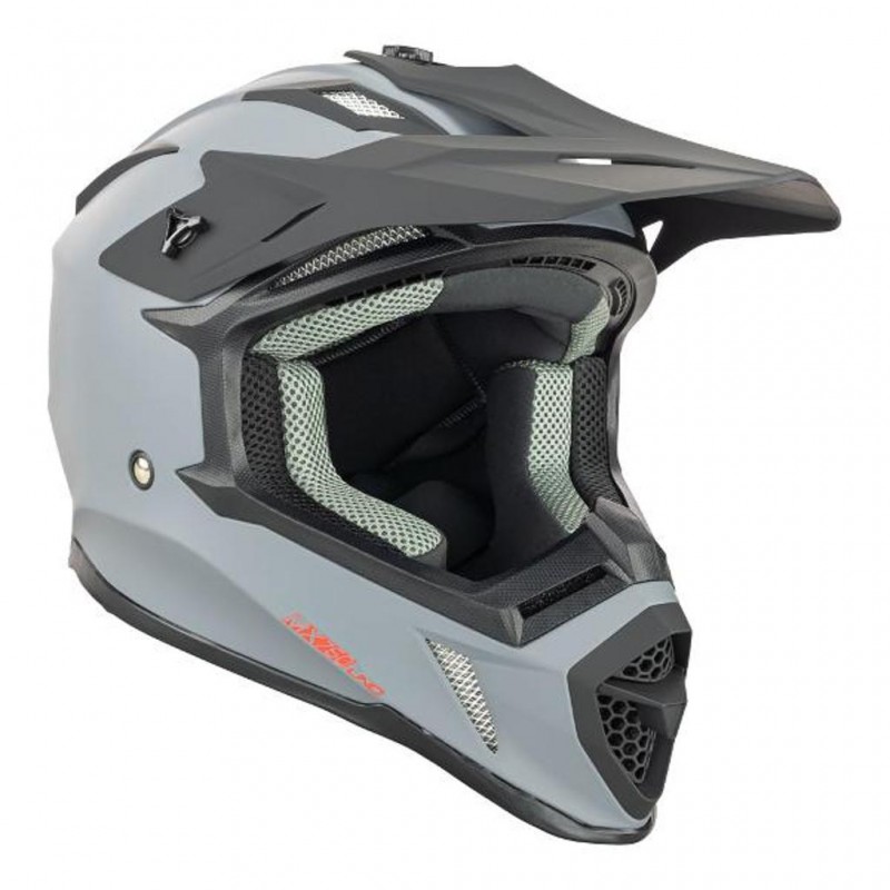 NITRO MX760 Satin Gunmetal/Red Logo