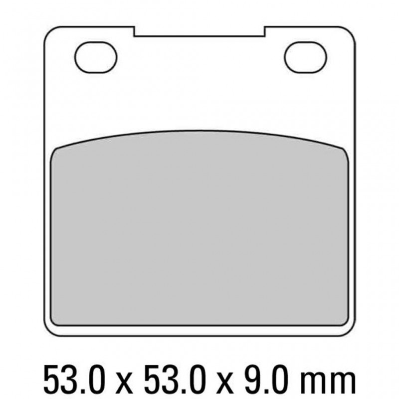 FERODO Brake Disc Pad Set FDB338ST