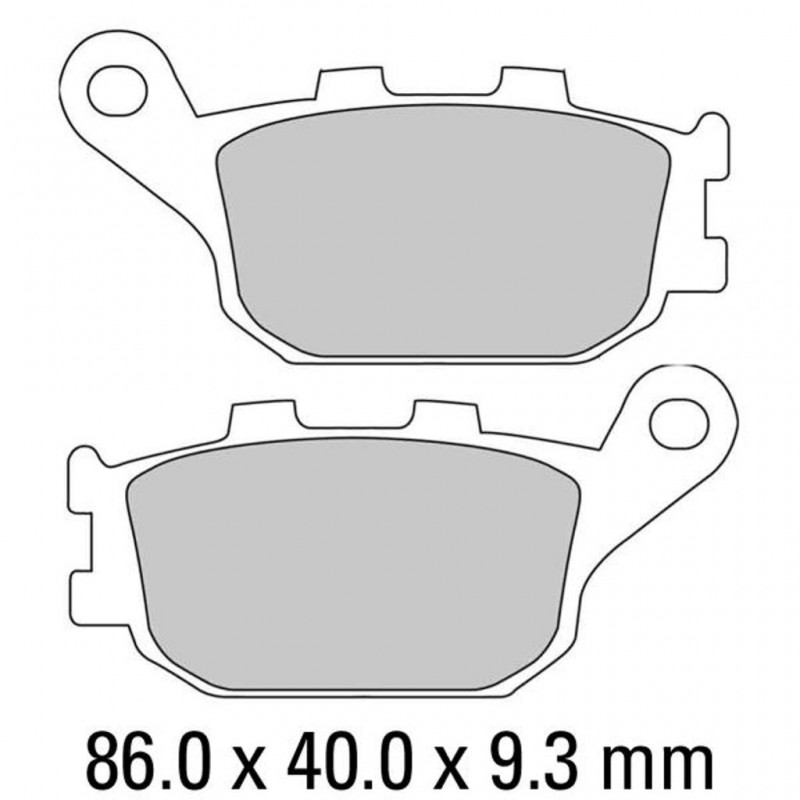 FERODO Brake Disc Pad Set FDB754EF