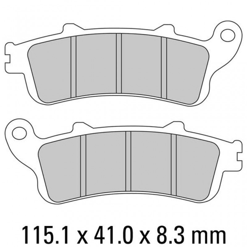 FERODO Brake Disc Pad Set FDB2098ST