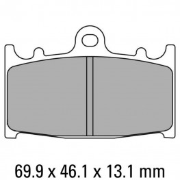 FERODO Brake Disc Pad Set FDB2163ST