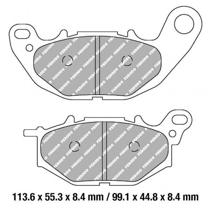 FERODO Brake Disc Pad Set FDB2280ST