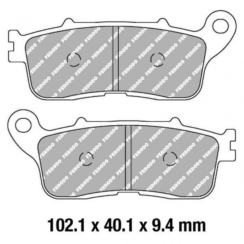 FERODO Brake Disc Pad Set FDB2281ST