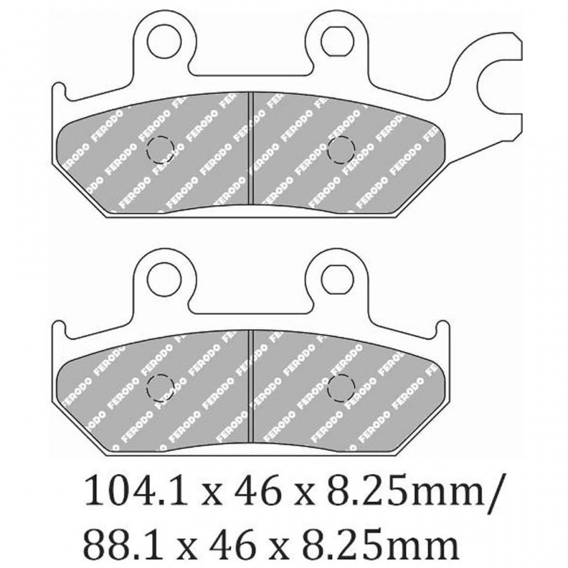 FERODO Brake Disc Pad Set FDB2301SG