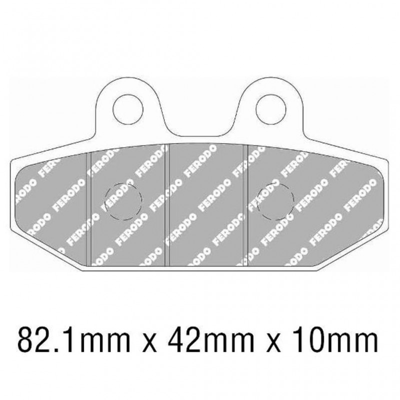 FERODO Brake Disc Pad Set FDB2306P