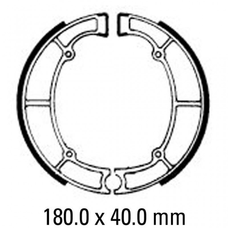 FERODO Brake Shoe Set FSB719