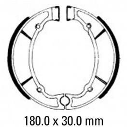 FERODO Brake Shoe Set FSB735