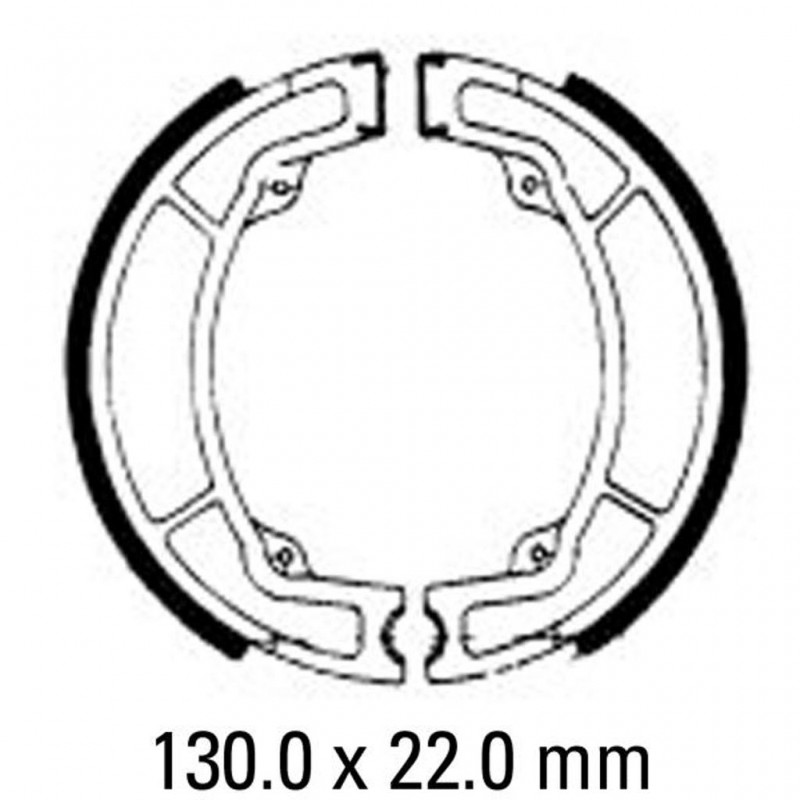 FERODO Brake Shoe Set FSB737
