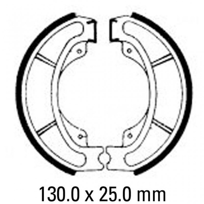 FERODO Brake Shoe Set FSB748