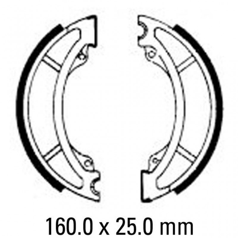 FERODO Brake Shoe Set FSB767