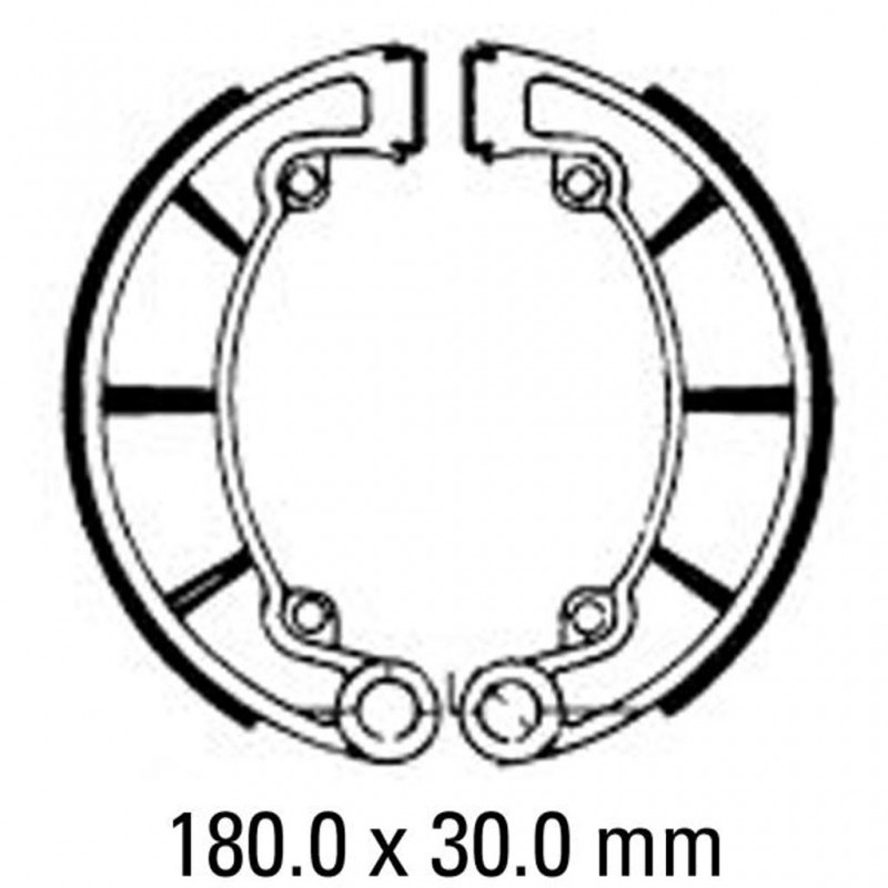 FERODO Brake Shoe Set FSB793