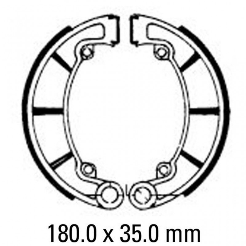 FERODO Brake Shoe Set FSB794