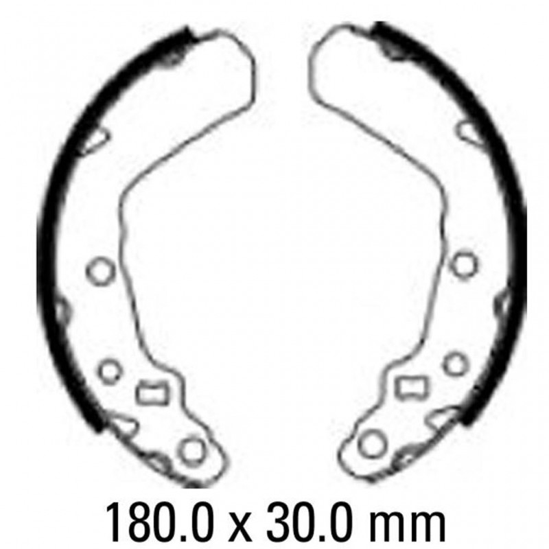 FERODO Brake Shoe Set FSB929