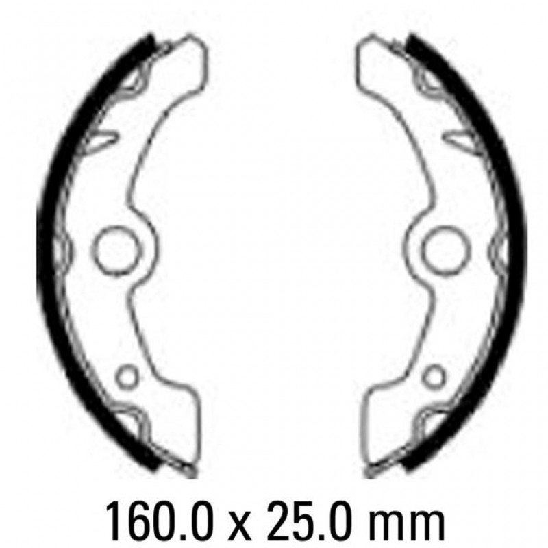 FERODO Brake Shoe Set FSB933