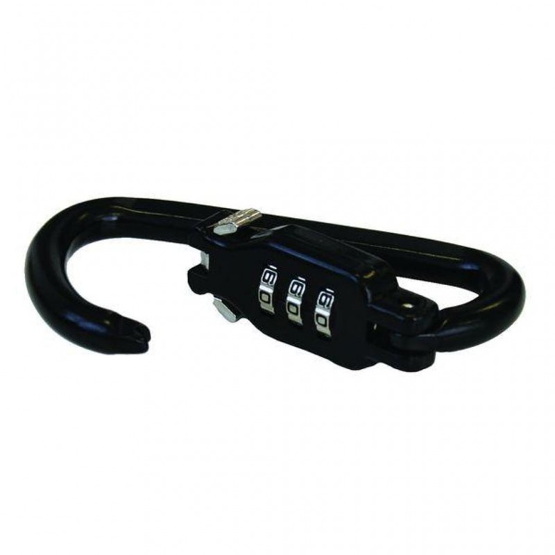 Combination Helmet/Gear Lock