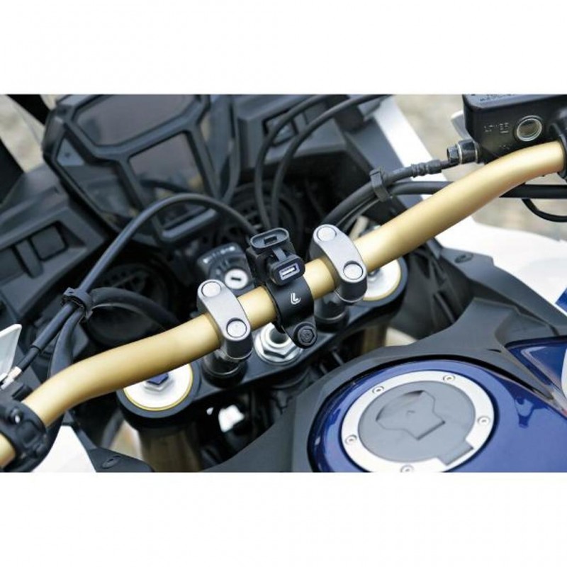 LAMPA Motorbike USB For Handlebar Fixing