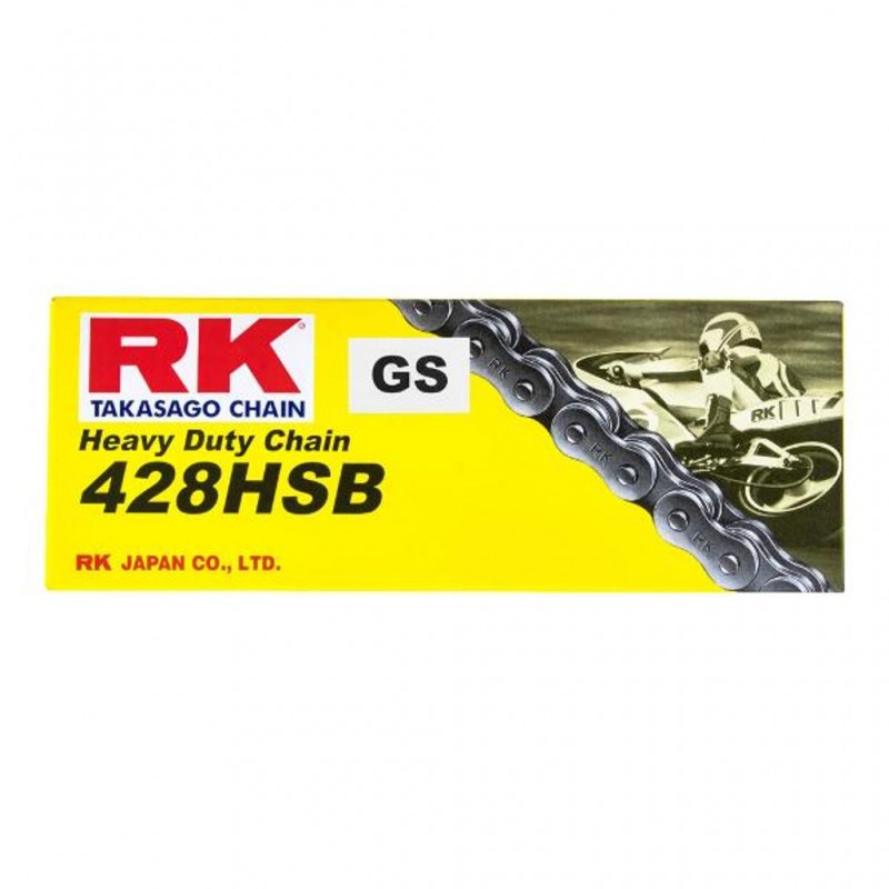 RK 428H x136L 428HSB Heavy Duty Chain Gold