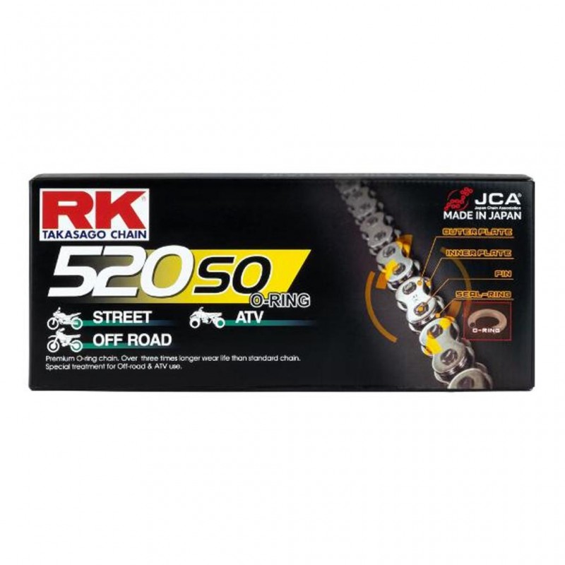 RK 520SO x 120L O Ring Chain CL