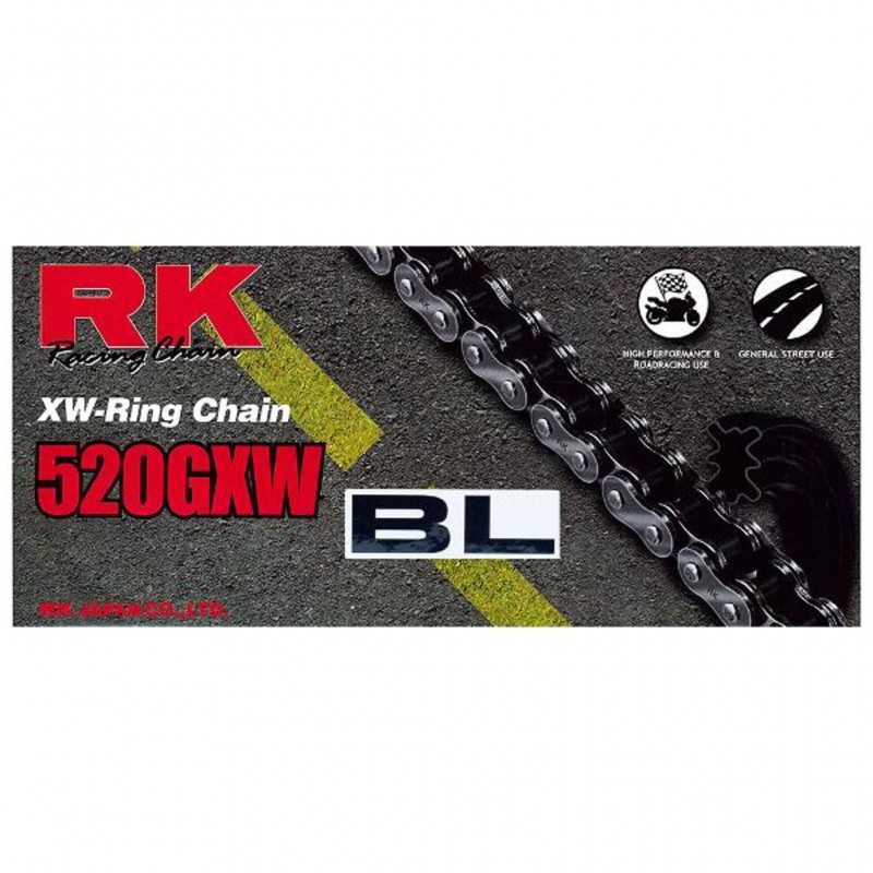 RK 520GXW x 120L XW Ring Chain Black RL
