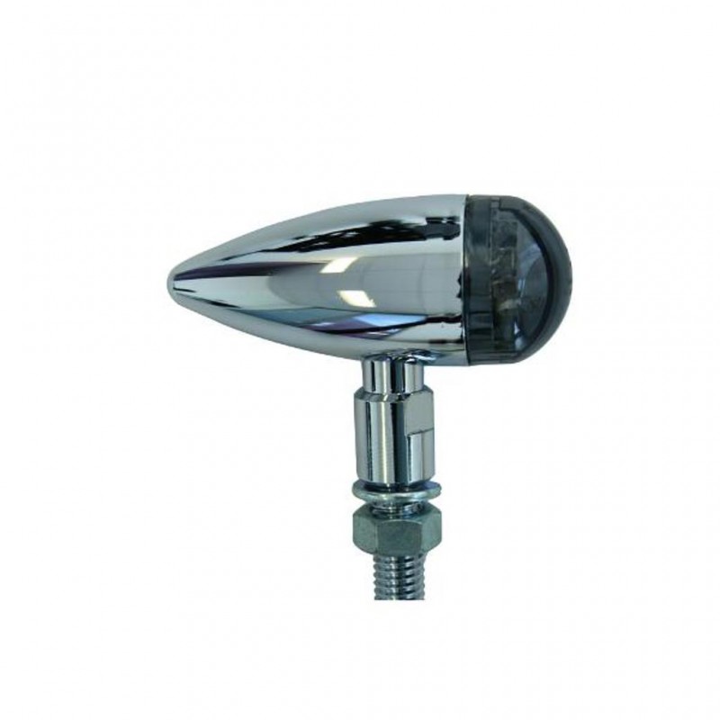 Indicator Kit Mini Bullet Led Chrome - Pair