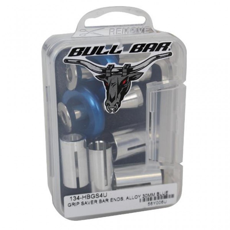 Handlebar Ends Alloy 30mm Blue