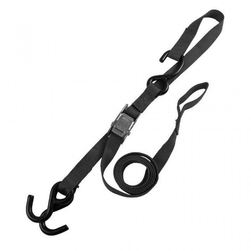 Tie Downs Heavy Duty With Loop Black