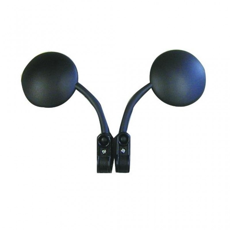 Mirror Enduro Pair Plastic 7/8 Clamp On