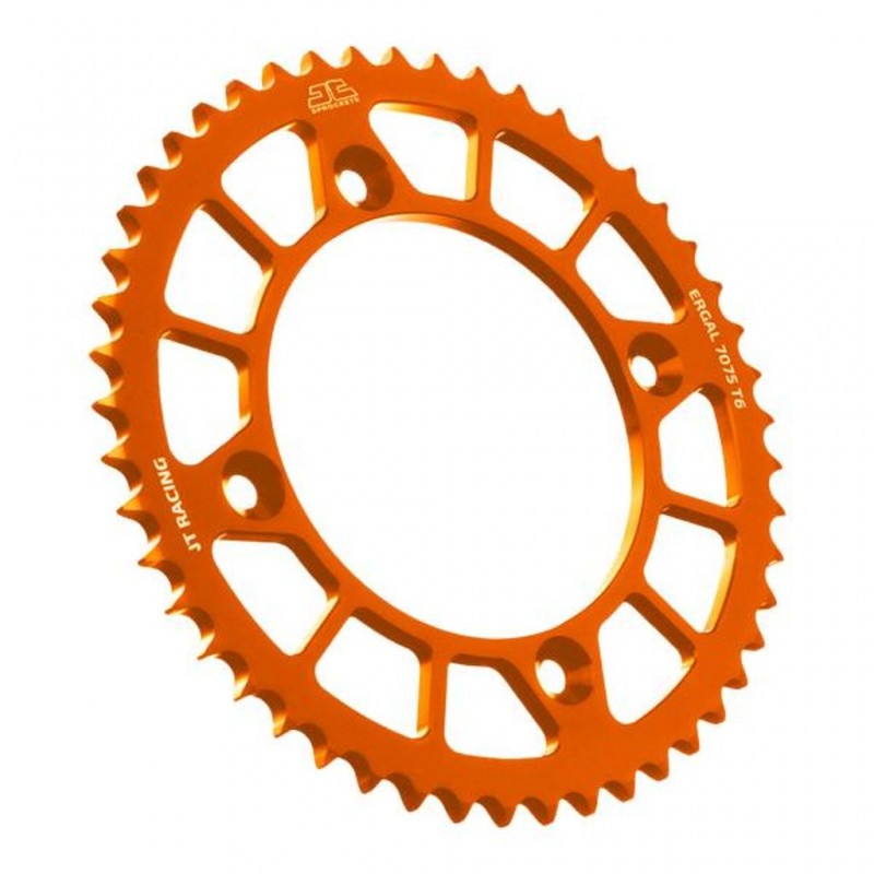 JT Alloy Racelite Sprocket 50T 428 Orange