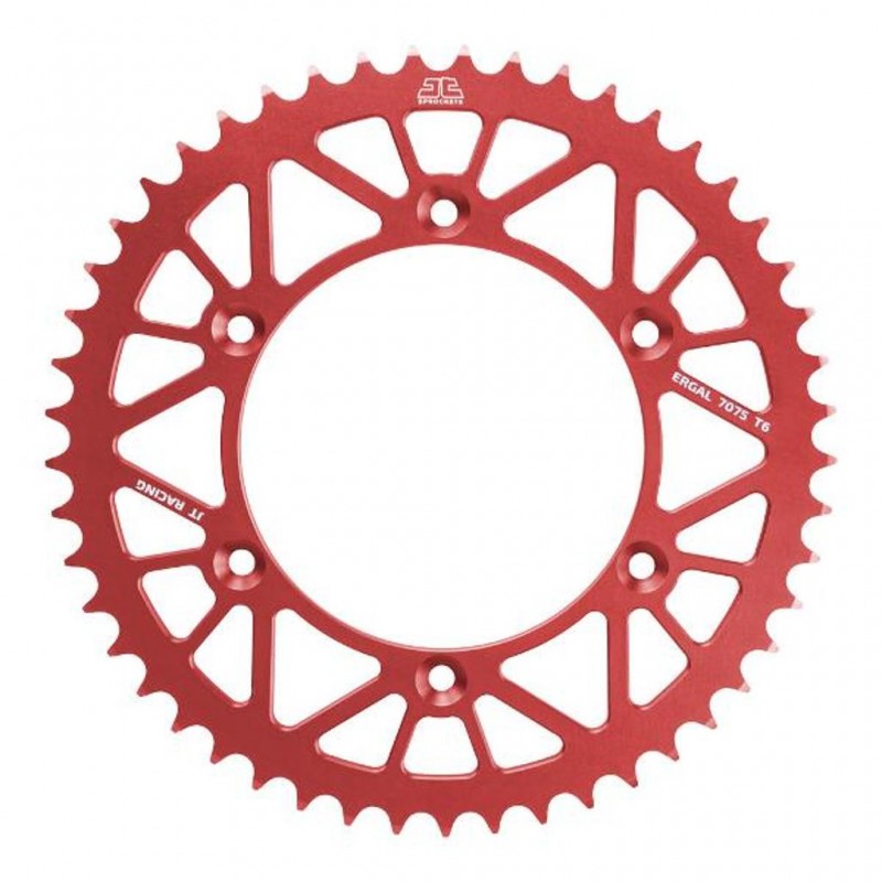 JT Alloy Racelite Sprocket 50T 520P Red
