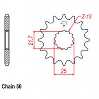 Front Sprocket YAM/KAW/SUZ 530