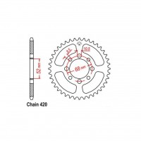 Rear Sprocket KAWASAKI SUZUKI 420