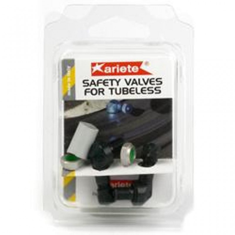 ARIETE Valve Stem TL 8.3mm Pair Black