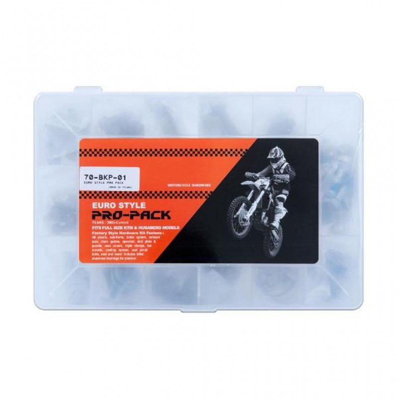 STATES MX Pro Pack Bolt Kit Euro Style 160 Pcs