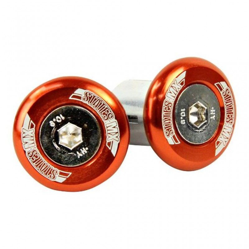 Bar Ends Off Road Orange
