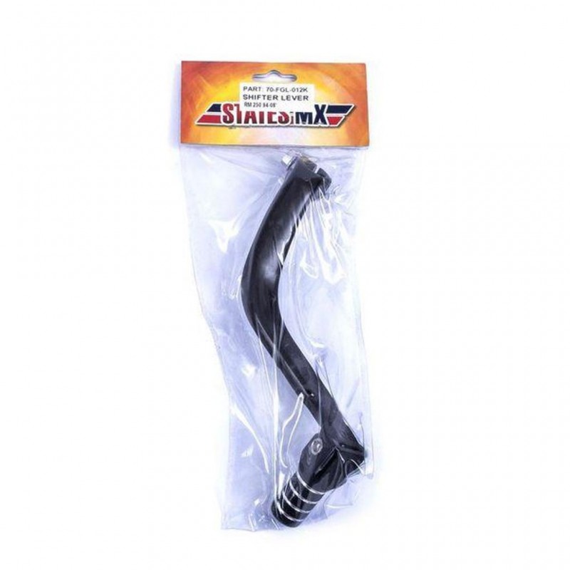 STATES MX Gear Lever Black SUZUKI