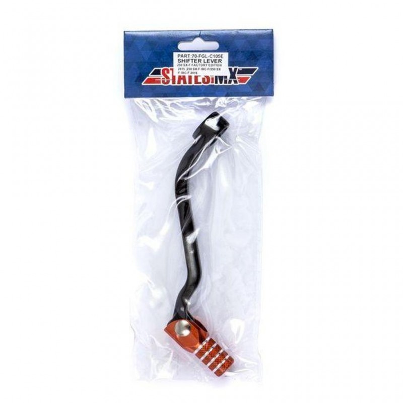 STATES MX Gear Lever Orange KTM