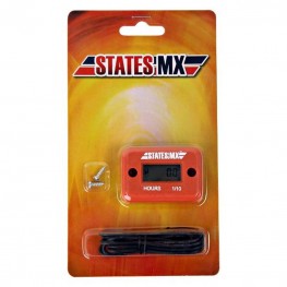 STATES MX Hour Meter Orange