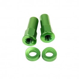 STATES MX Rim Lock Nut Kit Green