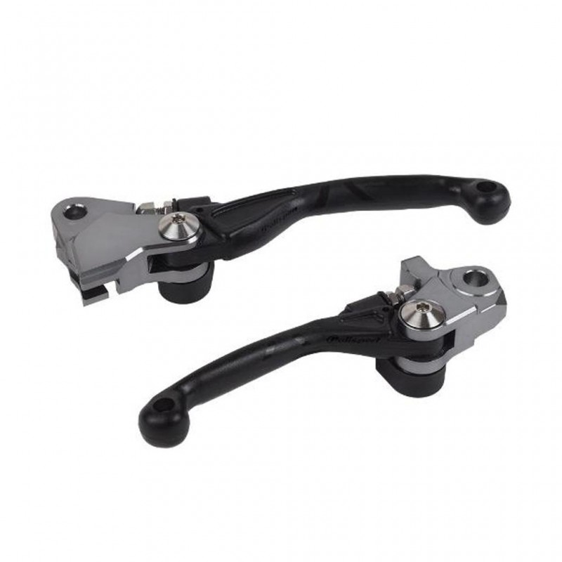 Folding Lever Set SUZ RM-Z250 RMZ450 Black^