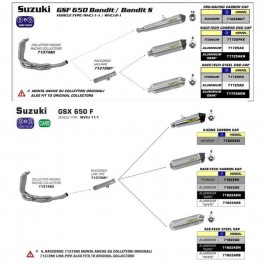 ARROW SUZ Link Pipe Stainless Steel