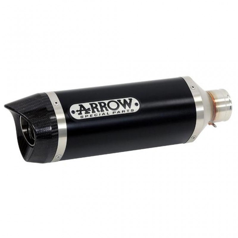 ARROW KTM Silencer Thunder Aluminium Dark with CF End Cap