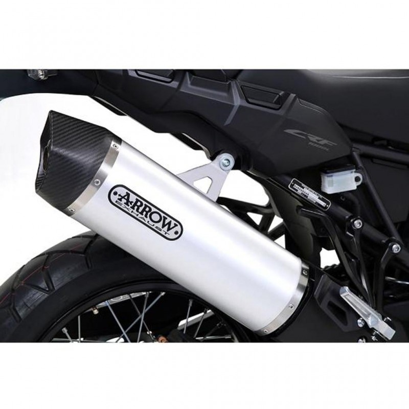 ARROW HON Silencer Maxi Race-Tech Aluminium with CF End Cap
