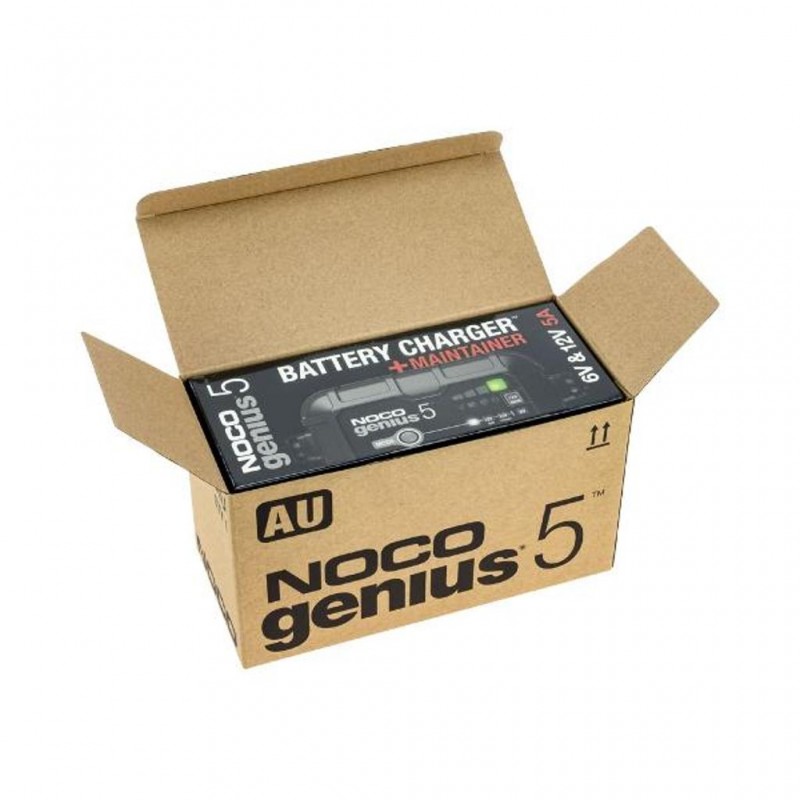 NOCO Battery Charger 5Amp 6/12v/Lith/Rep