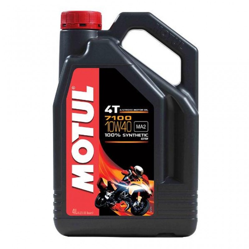 MOTUL 7100 4T Ester 100% Synth 10W40 4L