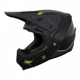 SHOT Helmet Core Comp Matt Black/Gold MIPS XL*